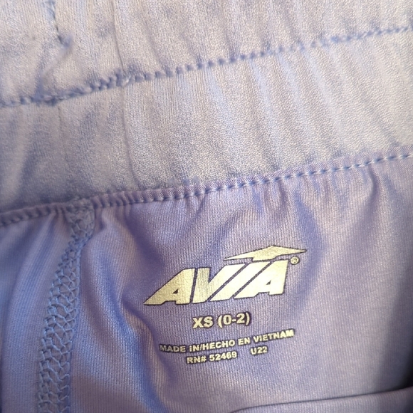 Avia Women's Dark and Light Blue Athletic Shorts - Picture 5 of 5